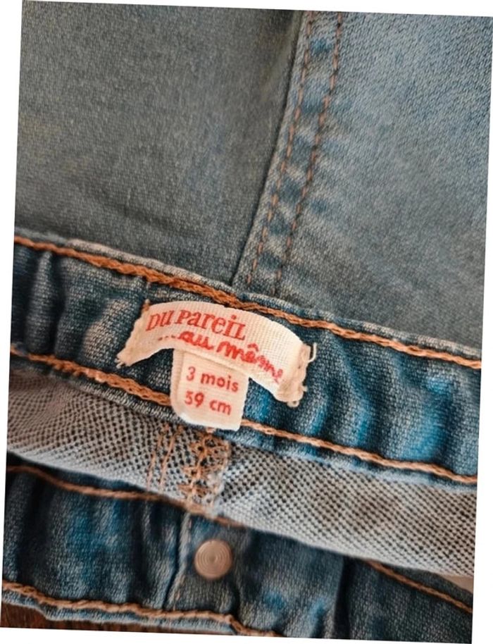 Jeans DPAM 3mois neuf - photo numéro 4