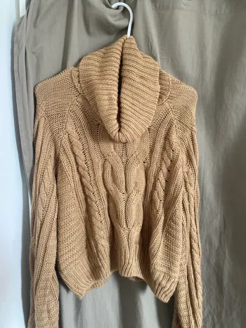 Pull col roulé taille S