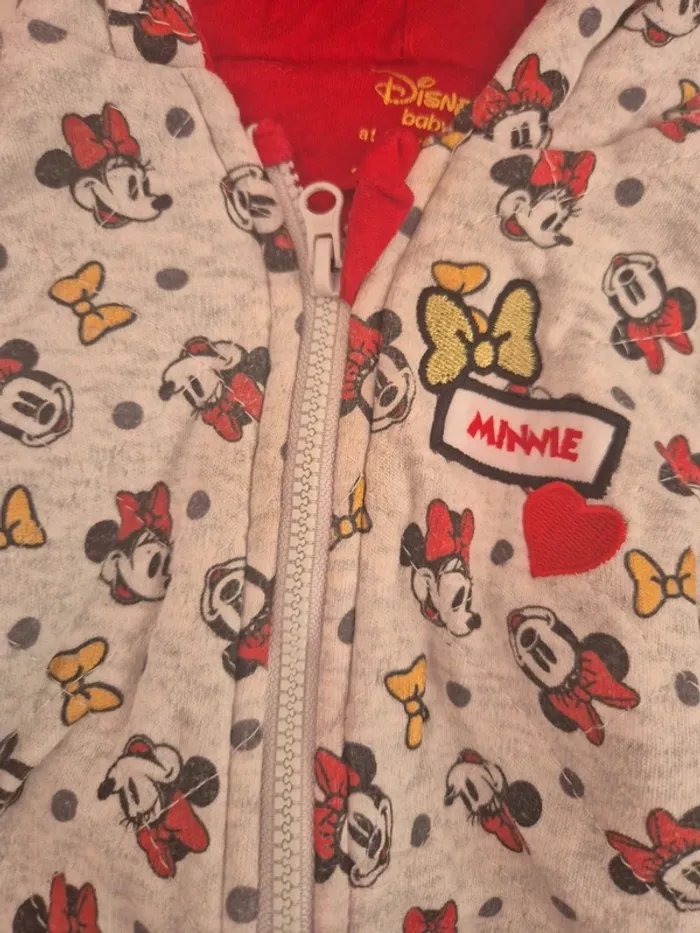 Combinaison / manteau minnie 3 mois - photo numéro 8