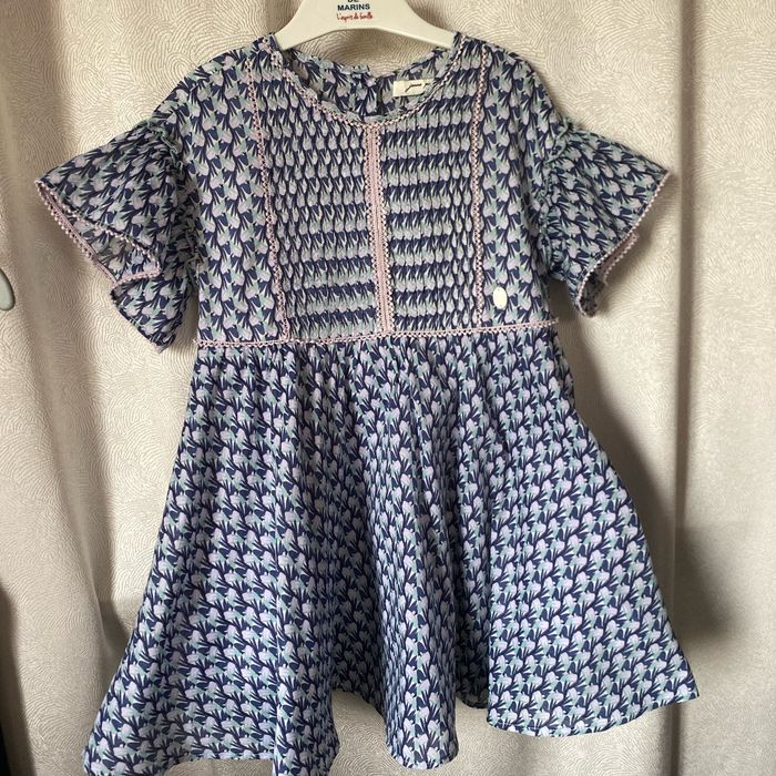 Magnifique robe 3/4 ans jenne pigeon