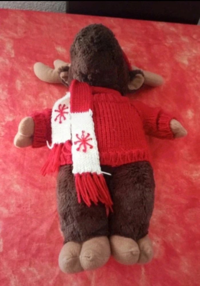Cerf, élan, rennes noël hiver The Bear Factory, 45 cm - photo numéro 2