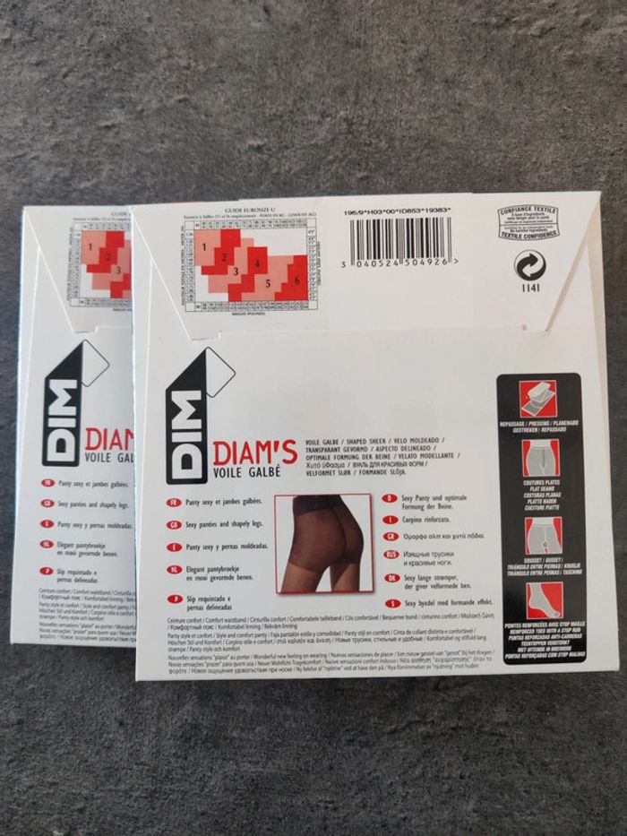 Lot de deux diam's taille 3 "jour" - photo numéro 2