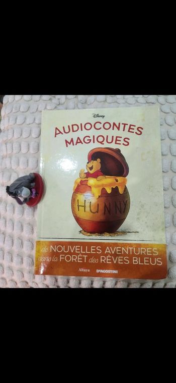 105ēme audioconte magique collection altaya deagostini livre et figurine disney audio conte