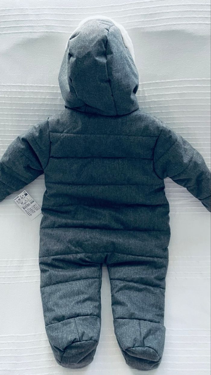 Combinaison gris Kiabi 6 mois - photo numéro 6