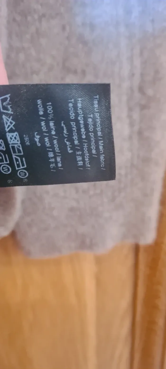 Pull en laine gris IKKS - photo numéro 6