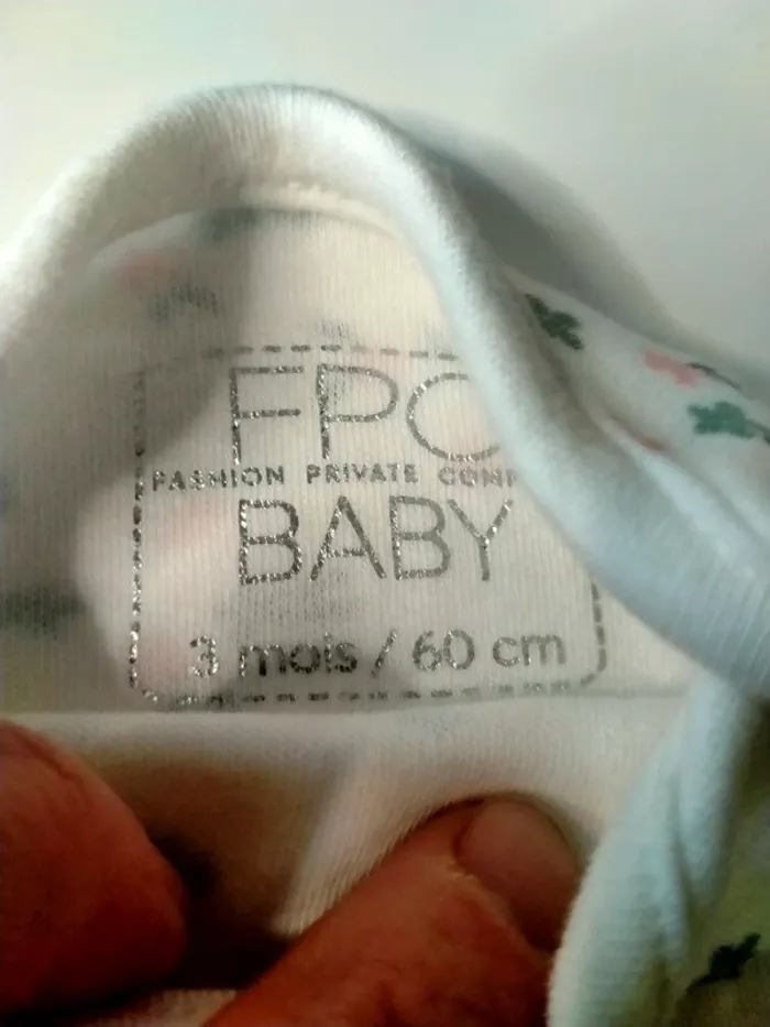 Lot de 3 bodies bébé Taille 3 mois Kiabi - photo numéro 11