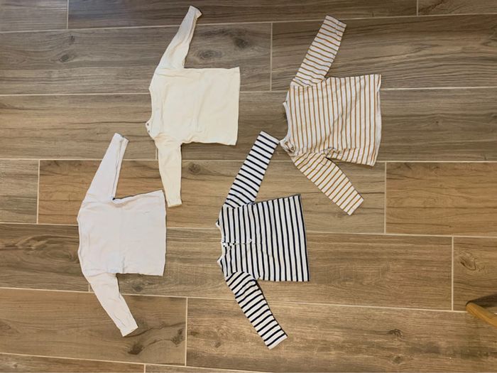 4 t-shirt manches longues 23 mois - photo numéro 2