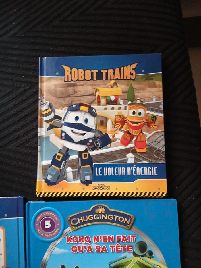 Livre robot trains ou chuchinggton - photo numéro 9