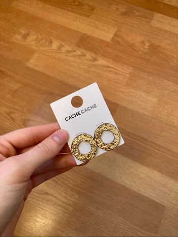 Boucles d’oreilles doré