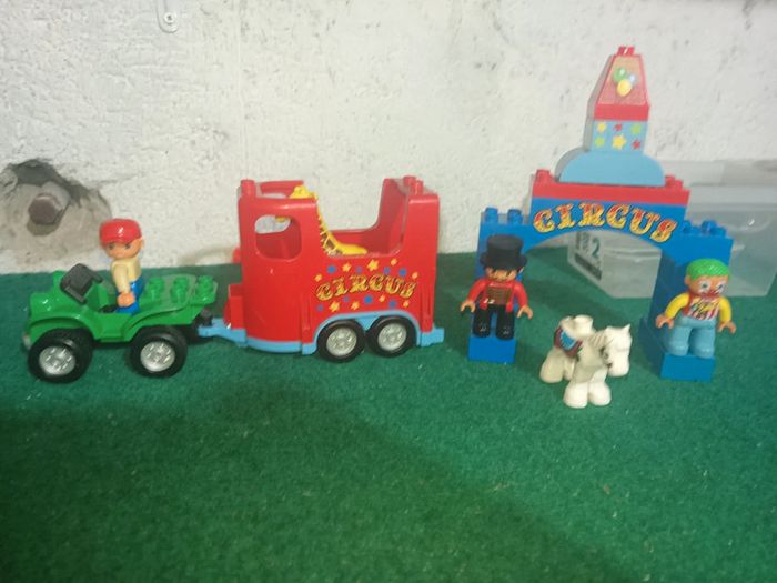 Lot Lego Duplo le cirque