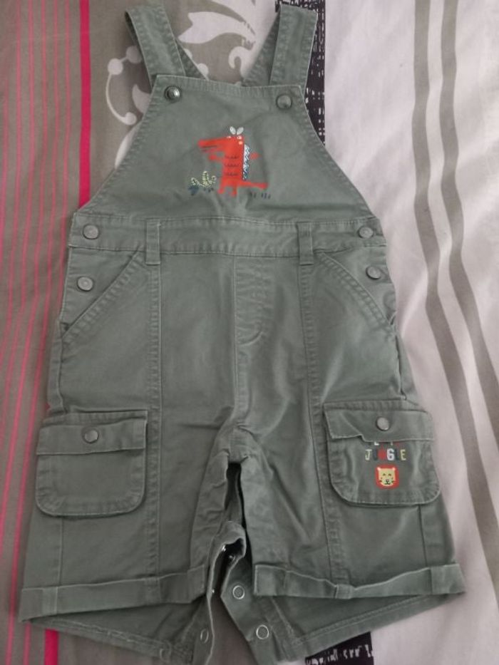 Salopette short