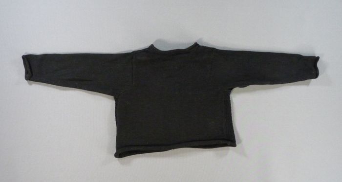 Gilet cardigan tricot noir Orchestra 12 mois 74 cm fille - photo numéro 3