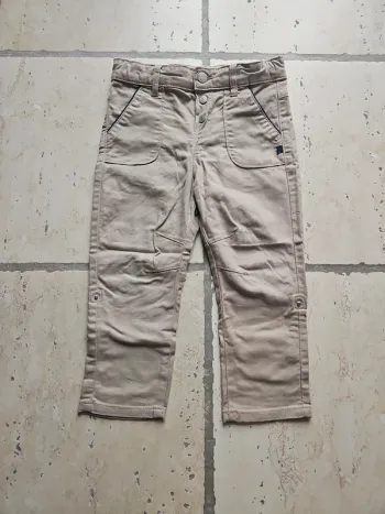 Pantalon chino beige - Obaïbi - 23 mois/86 cm