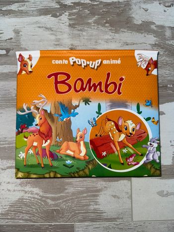 Livre pop up Bambi