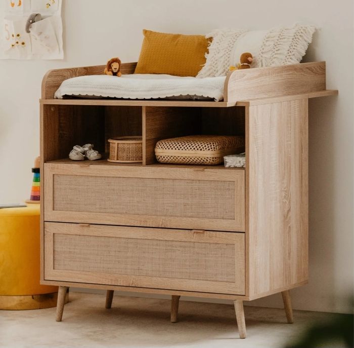 Chambre bébé lit table a langer - photo numéro 2