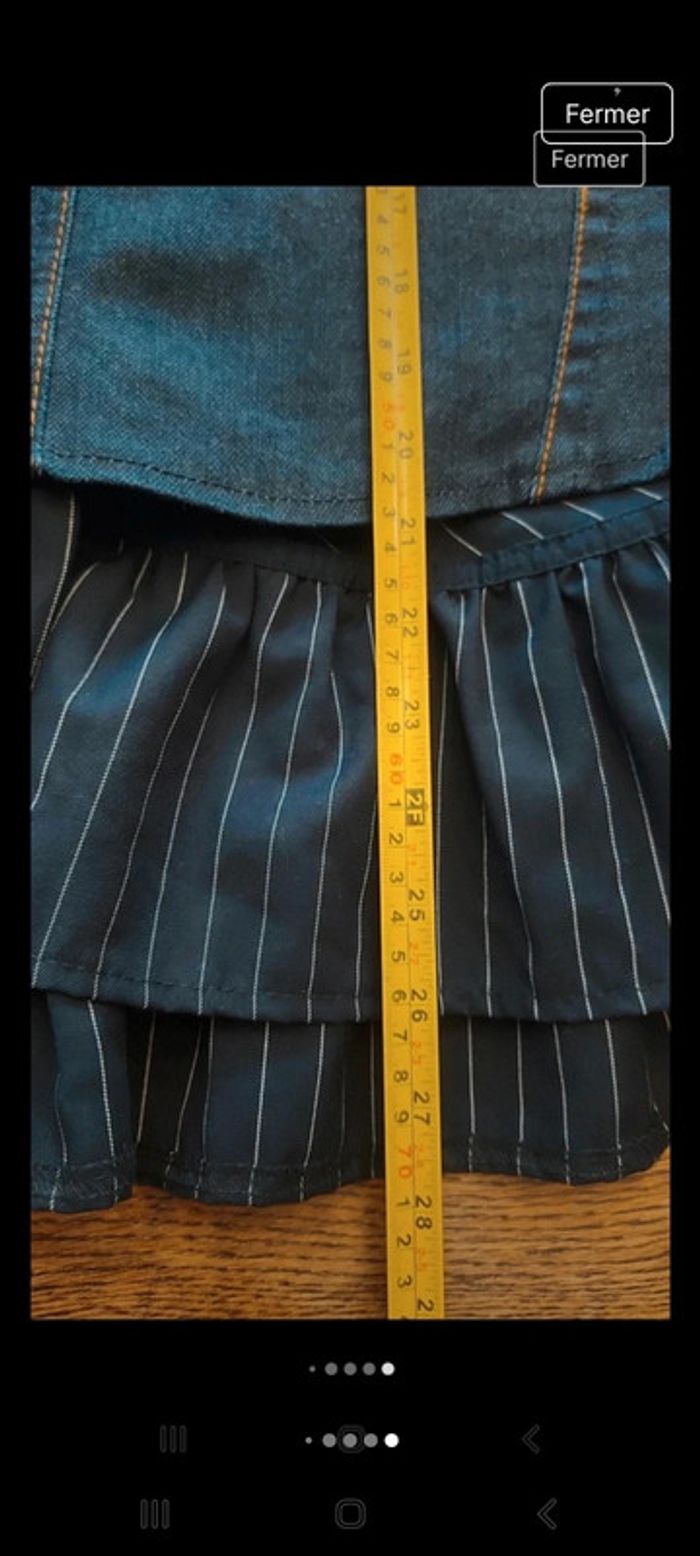 Magnifique Jupe en jeans Geisha taille M - photo numéro 16
