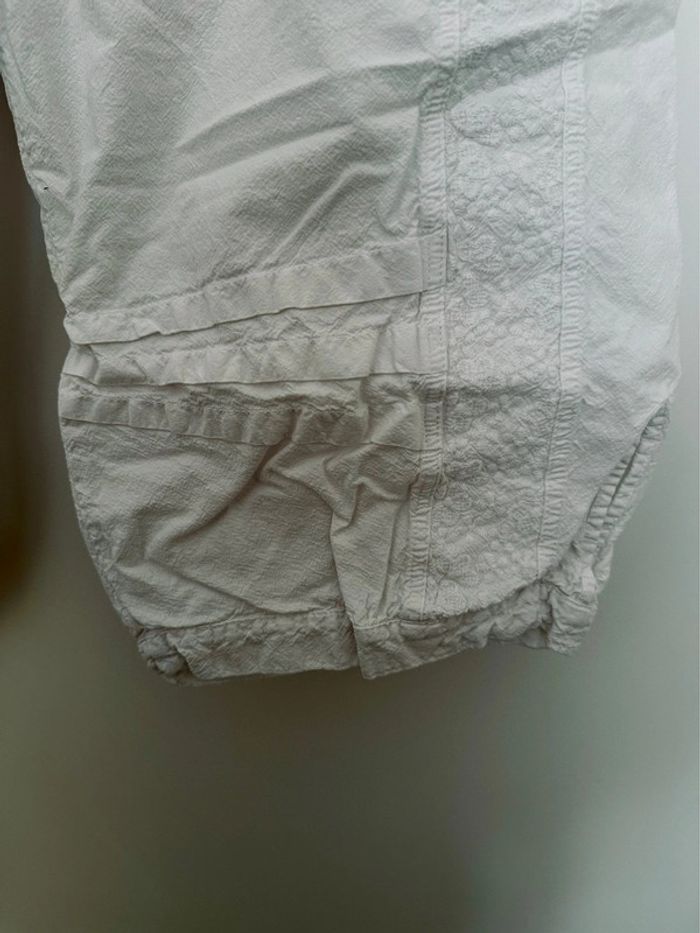 Short lin blanc Taille 7 La Cotonnière - photo numéro 4