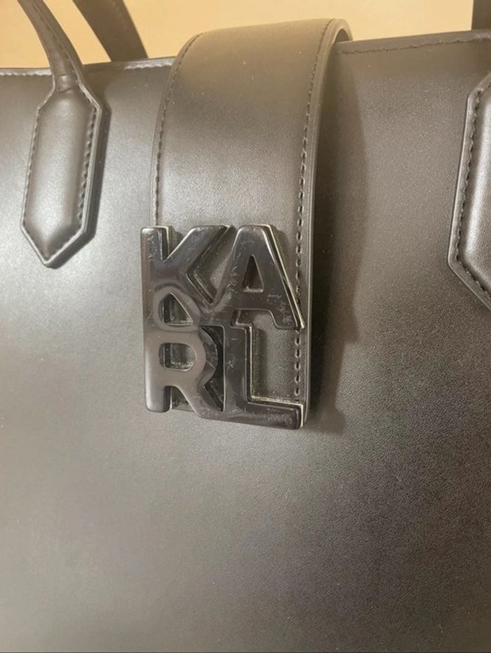 Sac à main Karl Lagerfeld noir - photo numéro 4