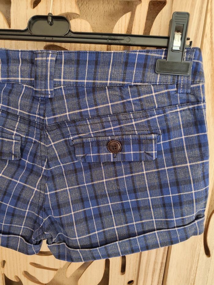 Short à carreaux, revers- Taille 34 Bershka - photo numéro 9