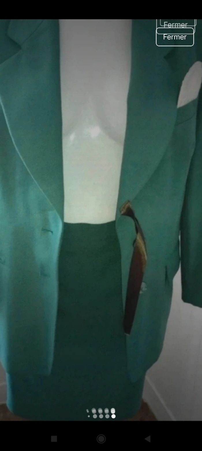 Très beau tailleur vintage f4 - photo numéro 7