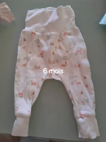Pantalon fille 6mois