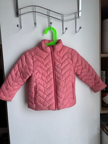 Doudoune légère matelassé fille rose Lupilu taille 2 ans
