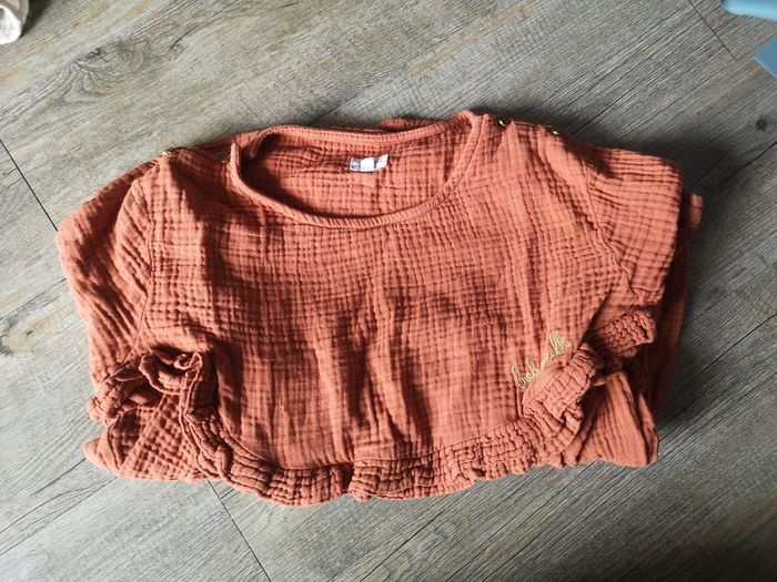 Blouse allaitement terracota M you&milk bohemilk