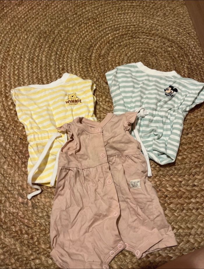 Lot de combo short 1 mois