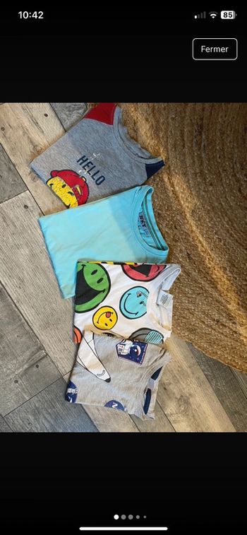 Tee shirt garcon 6 ans