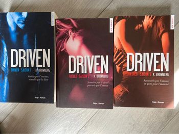 Lot des 3 tomes Driven