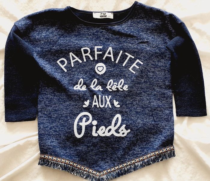 Pull léger fille 4-5 ans / P'tit môme - Paris