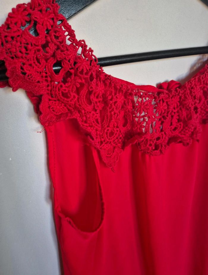 Blouse rouge taille 38 - photo numéro 4