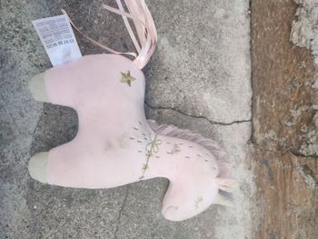Peluche licorne Mot d'enfants