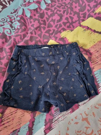 Short 12 mois fille