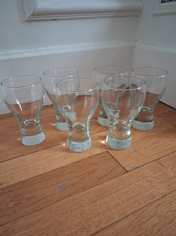 Lot de 6 verres