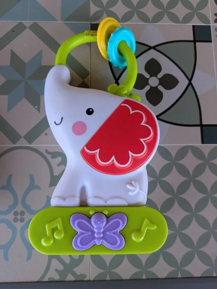 Veilleuse Adam l'éléphant de Fisher Price - photo numéro 2