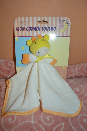 Doudou girafe mon copain loulou neuf