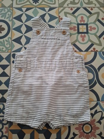 Salopette marinière vertbaudet 6 mois