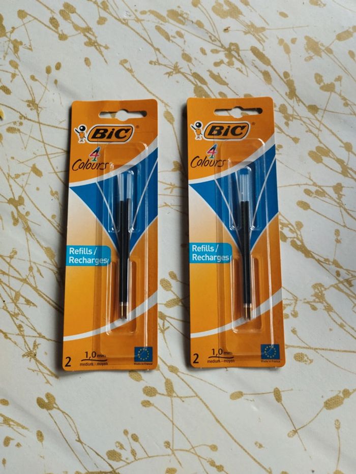 Lot de recharge stylo 4 couleurs