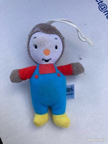 Peluche Tchoupi à accrocher