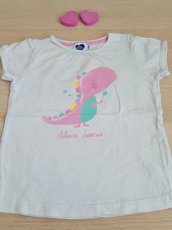 T shirt manches courtes 24 mois