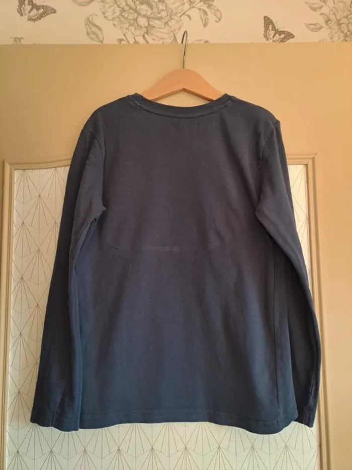 T-shirt garçon in extenso tbe bleu 10 ans - photo numéro 4