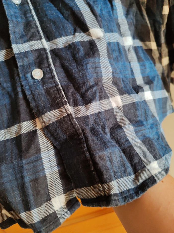 Chemise épaisse a carreaux - photo numéro 3