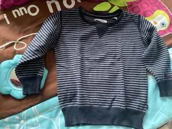 Pull rayé bébé garçon