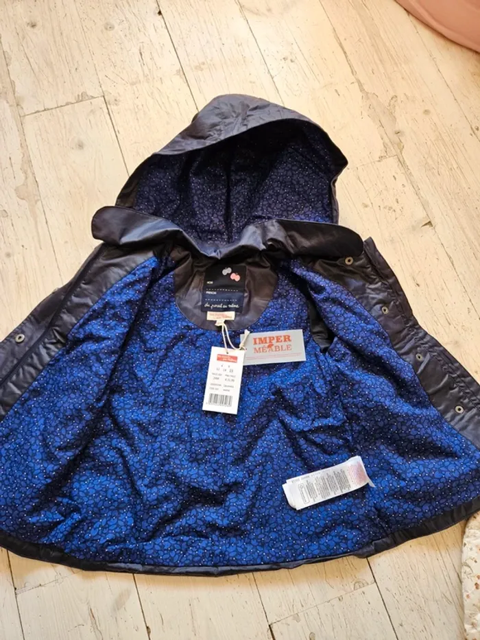 Veste imperméable neuve 24 mois, DPAM - photo numéro 3