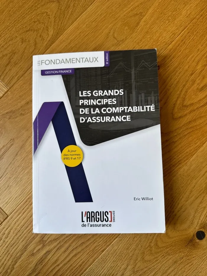 Livre les grands principes de la comptabilité d’assurance