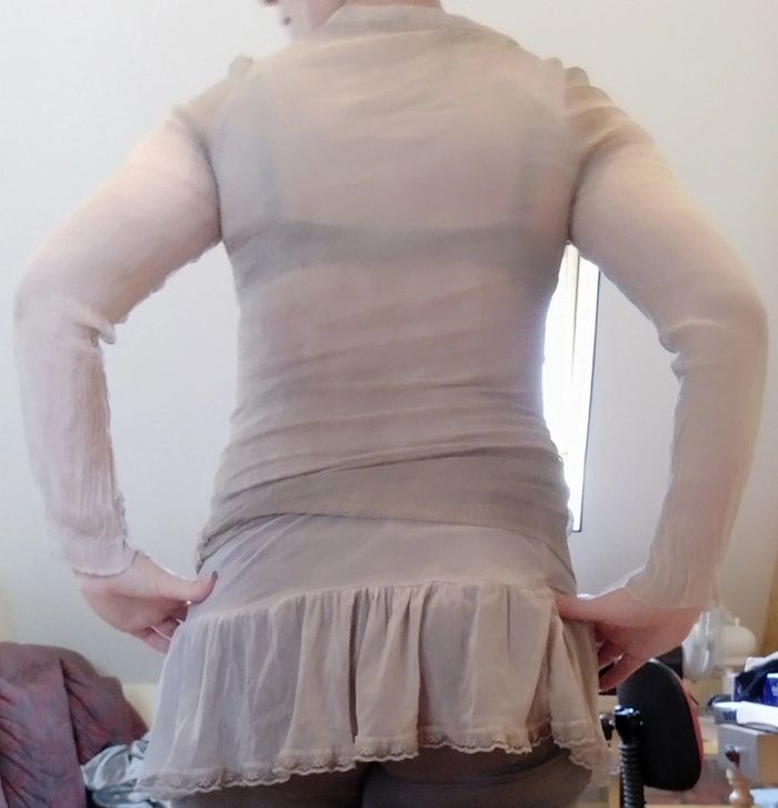 Tunique manches longues motifs floraux - photo numéro 2