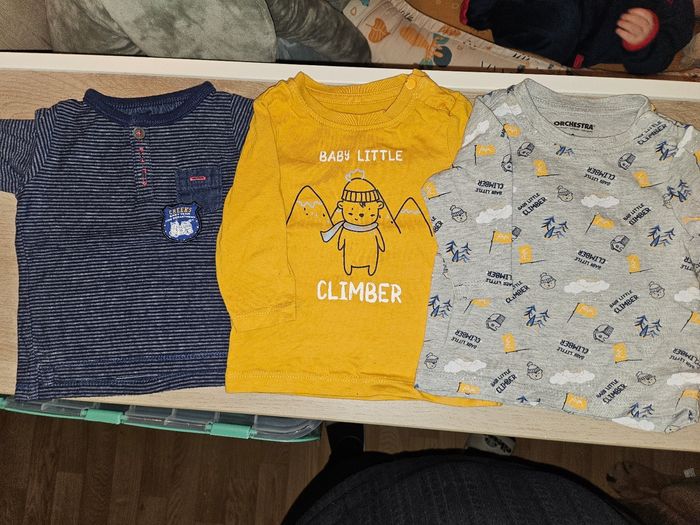 Lot haut bébé 6mois - photo numéro 3