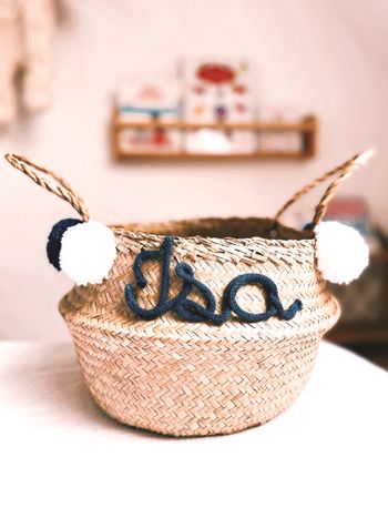 Petit panier personnalisé