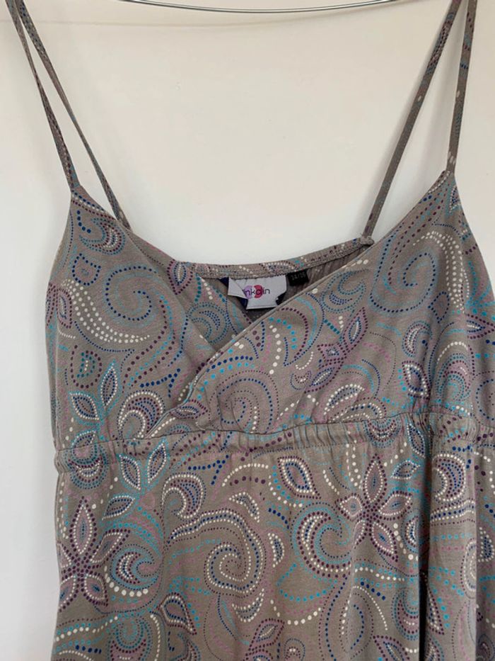 Robe de grossesse à bretelle